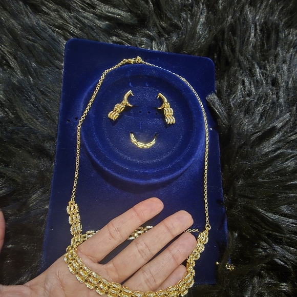 21Kgp Dubai Jewelry Bridal SET - Picture 15 of 16